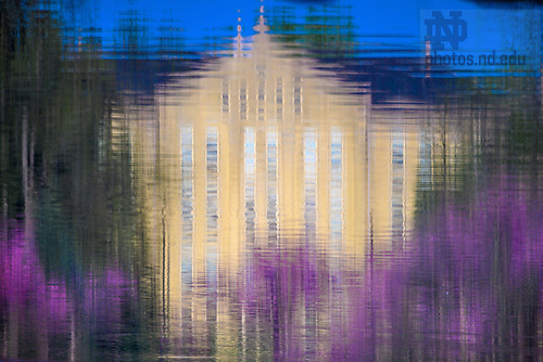 MC 5.7.25 Carroll Reflection.JPG by Matt Cashore/University of Notre Dame