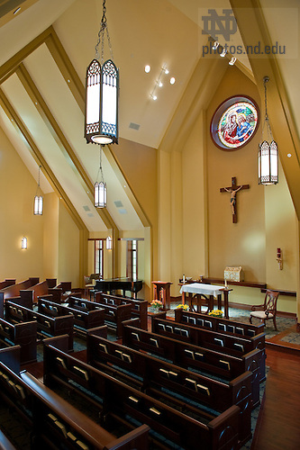 Ryan Hall Chapel 2.jpg by Matt Cashore/Photo by Matt Cashore &copy;Universit Ryan Hall Chapel..Photo by Matt Cashore/University of Notre Dame