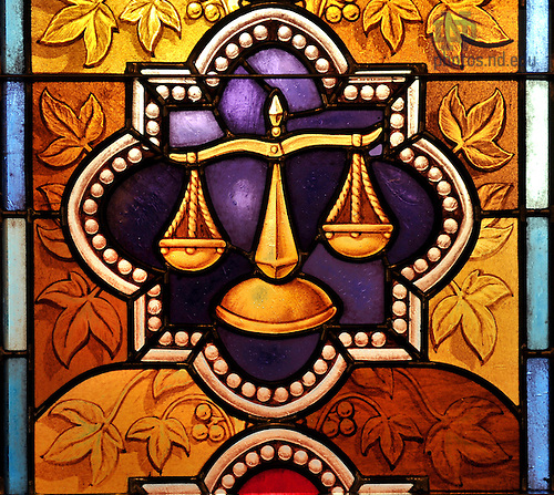 Law School Chapel Window 2.jpg by Matt Cashore/Photo by Matt Cashore &copy;Universit Chapel in the Eck Hall of Law..Photo by Matt Cashore/University of Notre Dame